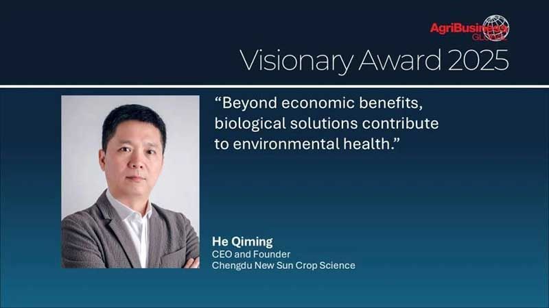 榮譽時刻 | 新朝陽董事長何其明榮獲ABG 2025遠見卓識獎！